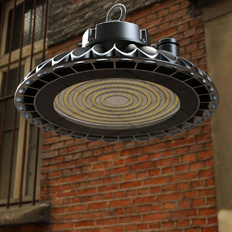 UFO industrial and mining lamp design