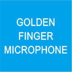 Golden finger microphone