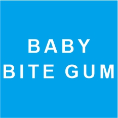 Industrial design of baby biting glue